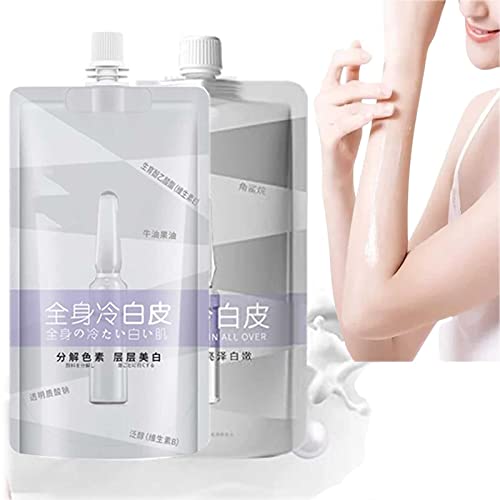 OMENFEE Whitening Body Milk Whole Body Cold White Skin Body Care Cream Niacinamide Body Milk Film Beauty Skin Care Products