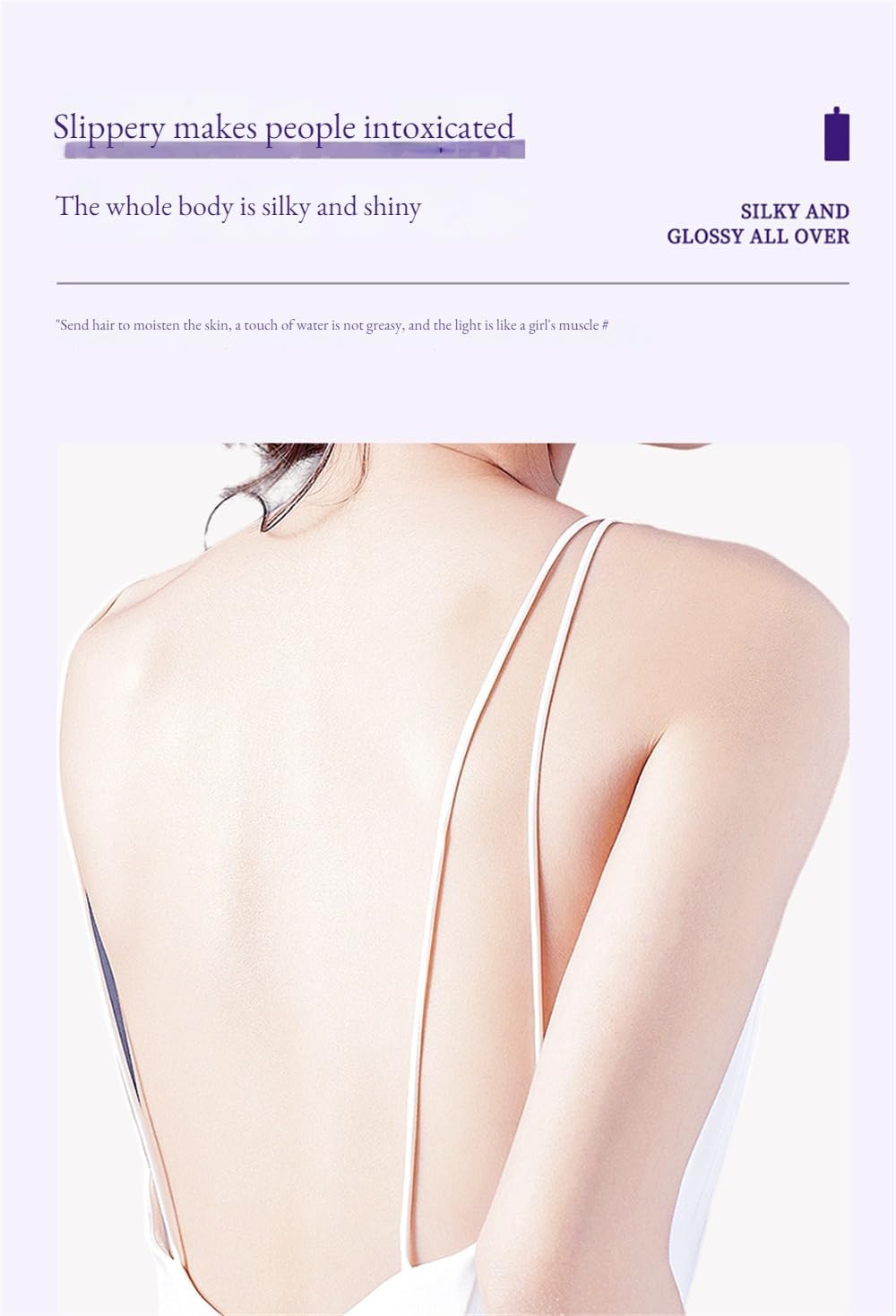 OMENFEE Whitening Body Milk Whole Body Cold White Skin Body Care Cream Niacinamide Body Milk Film Beauty Skin Care Products