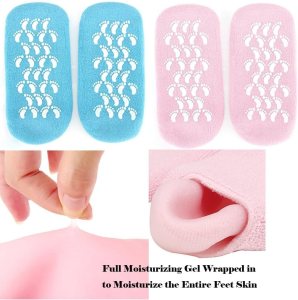 Moisturizing Socks - Silicone Socks for Dry Cracked Feet Women