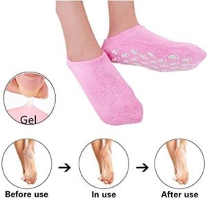 Moisturizing Socks - Silicone Socks for Dry Cracked Feet Women